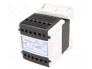 Transformer: mains; 63VA; 230VAC,400VAC; 115V; 230V; IP20 DF ELECTRIC
