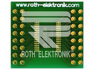 Board: universal; multiadapter; W: 58.9mm; L: 120.1mm; TSSOP32 ROTH ELEKTRONIK GMBH