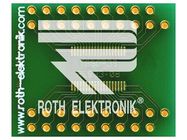 Board: universal; multiadapter; W: 58.9mm; L: 120.1mm; TSSOP38 ROTH ELEKTRONIK GMBH