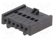 Connector: wire-board; plug; female; Minimodul; 2.5mm; PIN: 6 LUMBERG