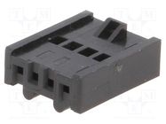 Connector: wire-board; plug; female; Minimodul; 2.5mm; PIN: 4 LUMBERG