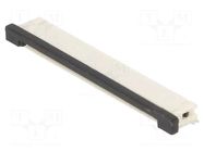 Connector: FFC/FPC; SMT; 0.4A; 100V; PIN: 50; 0.5mm; horizontal; 30mΩ ADAM TECH