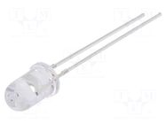 LED; orange; 5mm; 1120÷1560mcd; 30°; Front: convex; 5VDC OPTOSUPPLY