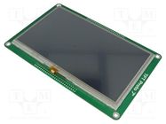 Display; prototype board; Comp: SSD1963; LCD TFT 7" MIKROE