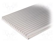 Heatsink: extruded; grilled; L: 1195mm; W: 150mm; H: 15mm; aluminium STONECOLD