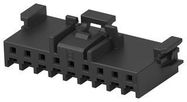 CONNECTOR HOUSING, PLUG, 9POS, 2MM, BLK