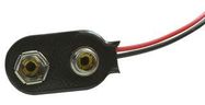 BATTERY HOLDER, STRAP, 9V, WIRE LEADS