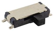 SLIDE SWITCH, SPDT, 0.025A, 24VDC, SMD