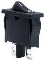 ROCKER SWITCH, SPST, 10A, 125VAC, PANEL
