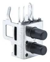 TACTILE SWITCH, 0.05A, 12VDC, TH, 180GF