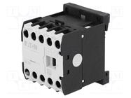 Contactor: 4-pole; NC x2 + NO x2; 230VAC; 6A; DILER; -25÷50°C EATON ELECTRIC