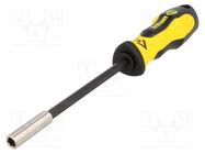 Screwdriver handle; 235mm; for hex bits 1/4" C.K