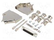 Connector: D-Sub; PIN: 25; plug; female; straight; soldering; black ENCITECH