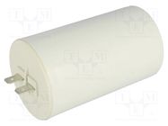 Capacitor: motors, run; 25uF; 450V; Ø50x83mm; -25÷70°C; ±10%; 1 MIFLEX