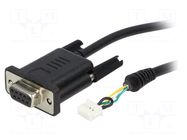 Cable-adapter; 2m; RS232; D-Sub 9pin ELATEC