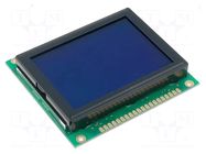 Display: LCD; graphical; 128x64; STN Negative; blue; 78x70x14.3mm RAYSTAR OPTRONICS