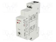 Staircase timer; for DIN rail mounting; 230VAC; SPST-NO; IP20 ZAMEL