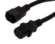 POWER CORD, IEC C14-C13, 7.62M