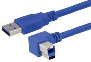 USB CABLE, 3.0, A PLUG-B PLUG, 300MM