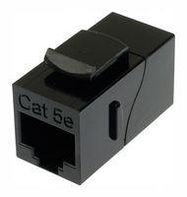 COUPLER, RJ45 JACK-JACK, 8 POSITION