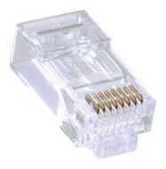 RJ45 CONNECTOR, PLUG, 8P8C, 1PORT, CABLE