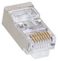 RJ45 CONNECTOR, PLUG, 8P8C, 1PORT, CABLE