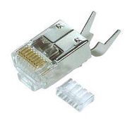 RJ45 MODULAR PLUG, 8WAY