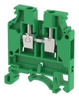 TERMINAL BLOCK, DIN RAIL, 2POS, 10AWG