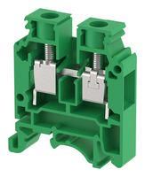 TERMINAL BLOCK, DIN RAIL, 2POS, 6AWG