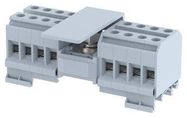 PWR DISTRIBUTION BLOCK, 17POS, 57A/800V