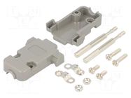 Enclosure for connectors: D-Sub; D-Sub 9pin,D-Sub HD 15pin ENCITECH