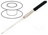 Wire: coaxial; RG316/U; stranded; CCS; PTFE; brown; 2.5mm HELUKABEL