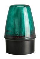 BEACON, CONTINUOUS/FLASHING, 17V, GREEN