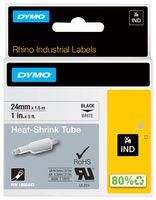 LABELS, PRINTER, 1.5M X 24MM, BLK/WHT