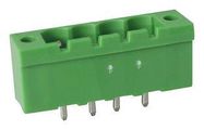 TERMINAL BLOCK, HEADER, 4POS, TH