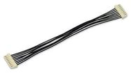 CABLE ASSY, FFC/FPC, 8POS, 50MM, BLK