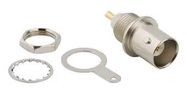 RF COAX CONN, BNC JACK, 50 OHM