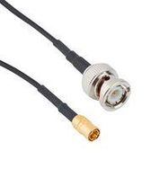 CABLE ASSY, BNC PLUG-SMB PLUG, 3.3FT