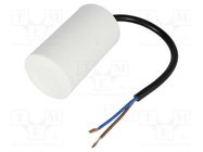 Capacitor: polypropylene; motors, run; 14uF; 450V; Ø42x70mm; ±5% SR PASSIVES