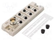 Distribution box; M12; PIN: 5; socket; 4A; ASBS-R; -40÷80°C; 30VDC LUMBERG AUTOMATION