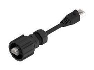 ENET CORD, CAT5E, RJ45 PLUG-PLUG, 2M