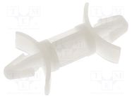 Assembly stud; polyamide; L: 12.7mm; latch/latch; Ø2: 4mm; Ø1: 4mm ESSENTRA