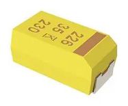 CAP, 100UF, 6.3V, TANT, CASE B