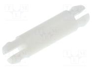 Assembly stud; polyamide; L: 11.1mm; latch/latch; Ø2: 3.86mm 