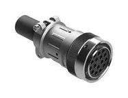 CIRCULAR CONN, PLUG, 16POS, CRIMP