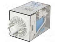 Relay: electromagnetic; 3PDT; Ucoil: 220VDC; Icontacts max: 10A FINDER