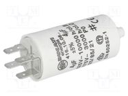 Capacitor: polypropylene; motors, run; 4uF; 425VAC; Ø28x55mm; ±5% DUCATI ENERGIA