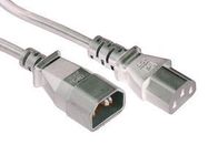 POWER CORD, IEC C14-C13, 2M, 10A/250V