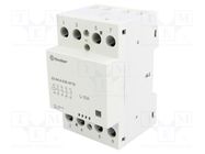 Contactor: 4-pole installation; 63A; 230VAC,230VDC; NC + NO x3 FINDER