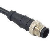 SENSOR CORD, 8P M12 PLUG-FREE END, 2M